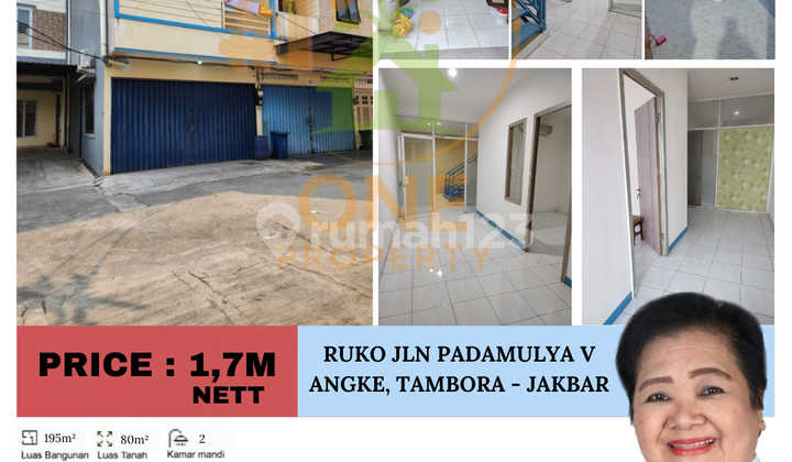 Ruko Jln Padamulya V, Angke, Tambora - Jakarta Barat Ruko Jln Padamulya V, Angke, Tambora - Jakarta Barat