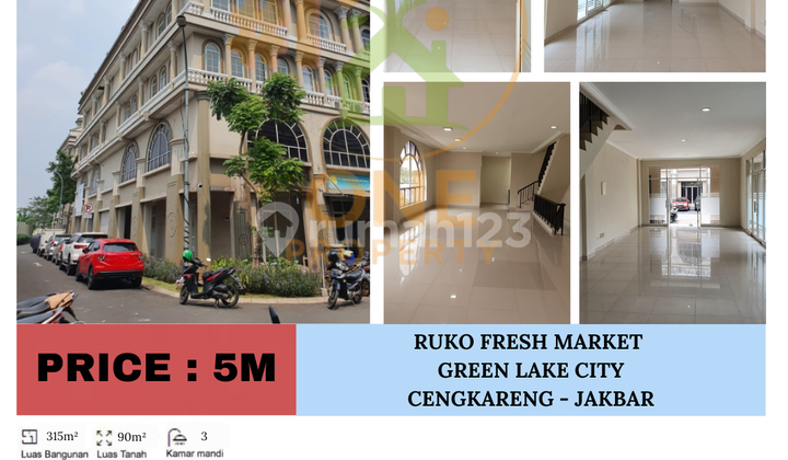 Dijual Ruko Rukan Fresh Market Green Lake City, Gondrong, Cipondoh, Kota Tangerang Dijual Ruko Rukan Fresh Market Green Lake City, Gondrong, Cipondoh, Kota Tangerang