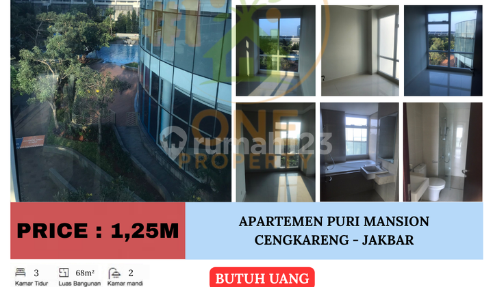For Sale!! Puri Mansion Apartment, Cengkareng - West Jakarta For Sale!! Puri Mansion Apartment, Cengkareng - West Jakarta