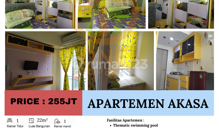 Price Drop!! Akasa Apartment, North Serpong, South Tangerang Price Drop!! Akasa Apartment, North Serpong, South Tangerang