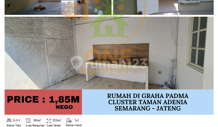 Dijual Rumah di Graha Padma Cluster Taman Adenia, Semarang 1
