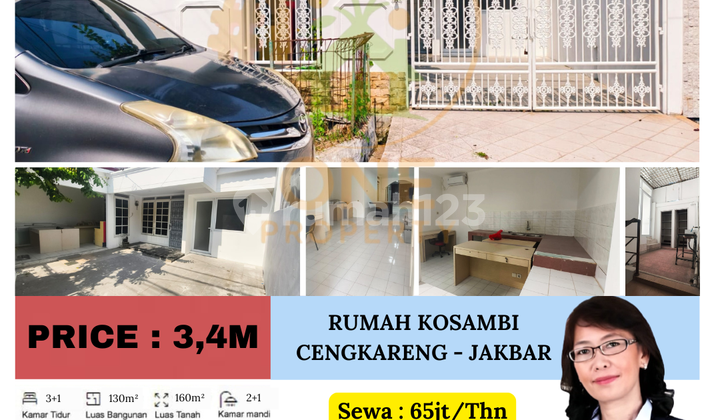 Disewakan Rumah Kosambi Baru, Cengkareng - Jakarta Barat