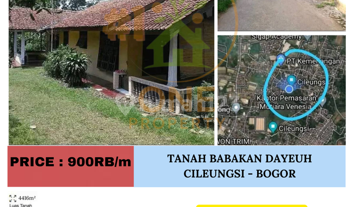 Land for Sale in Babakan Dayeuh Cileungsi - Bogor Land for Sale in Babakan Dayeuh Cileungsi - Bogor