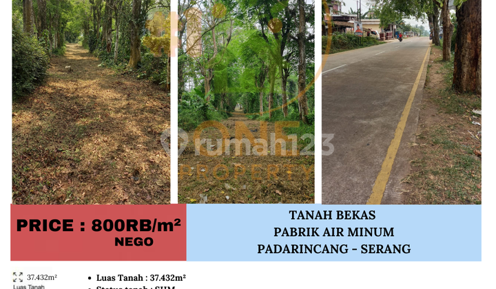 For Sale: Used Drinking Water Factory in Padarincang, Serang, Banten