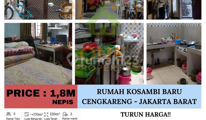 Dijual Rumah Kosambi Baru, Cengkareng - Jakarta Barat Dijual Rumah Kosambi Baru, Cengkareng - Jakarta Barat