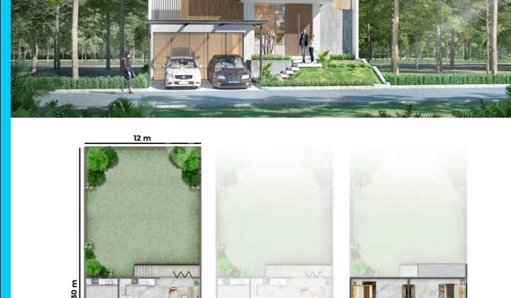 Rumah Bagus Pantai Indah Kapuk 2, View Danau Uk 12x30m 2