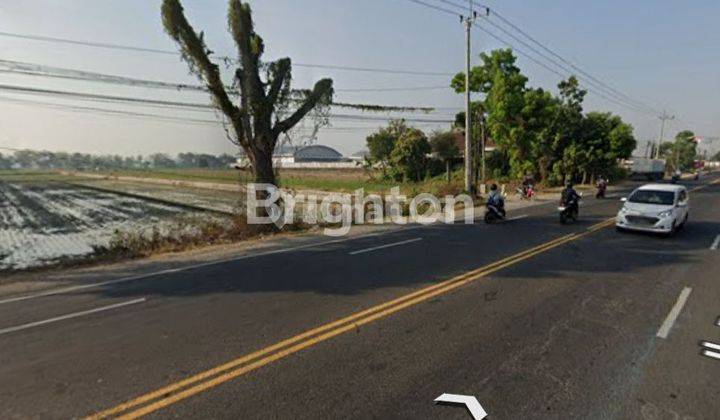 Tanah Komersial di jalan masuk kota madiun keluar toll 2