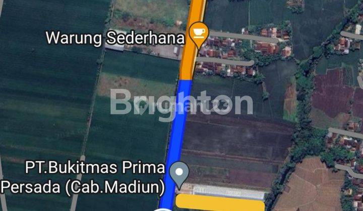 Tanah Sawah pintu masuk toll madiun 2