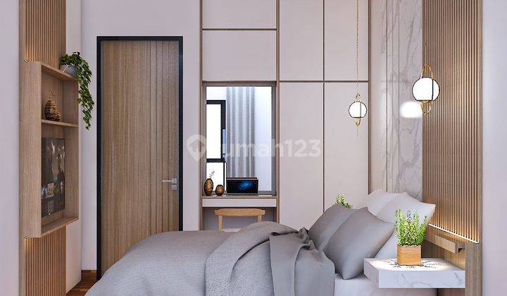 Rumah 2 Lantai Model Scandinavia terbaik dekat Graha Raya Bintaro 9