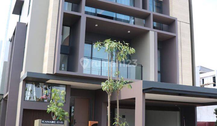 Rumah 3 Lantai Mewah Dan Exclusive Dekat Ice di Cluster Kanade The Zora Bsd, Tangerang 1