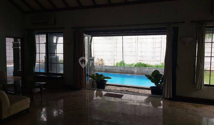 Rumah 2 Lt Ada Pavilliun Private Pool ,taman Tirta Golf Bsd  2