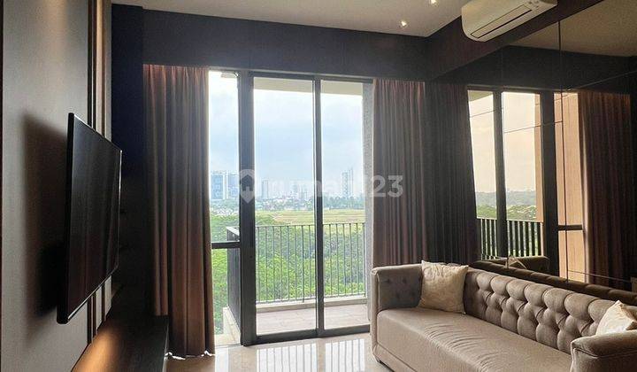 Apartemen Premium Marigold Nava Park 2 BR Furnished Dekat The Breeze Bsd,tangerang 2