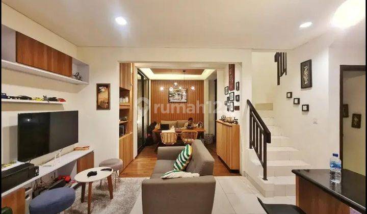 Rumah Dua Lantai Delatinos Furnished Nego Banged Lokasi Dekat Toll Dan Stasiun Rawa Buntu,pasar Moderen di Bsd, Tangerang 1