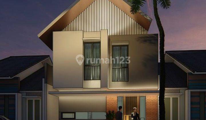 Rumah Baru 2 Lantai Semi Furnished Dekat Sekolah Cikal Dan Stella Maris di Bsd Sevilla, Tangerang 1