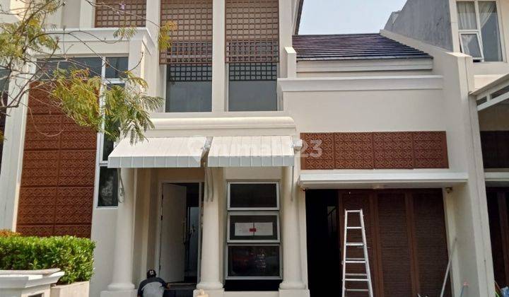 Rumah 2 Lantai Siap Huni Sheffield Unfurnished Dekat Tol Dan Aeon Mall di Bsd Green Wich, Tangerang 1