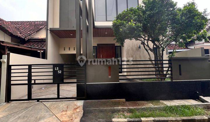 Rumah Baru 2 Lantai Semi Furnished SHM di Serpong Villa Melati Mas, Tangerang Selatan 1