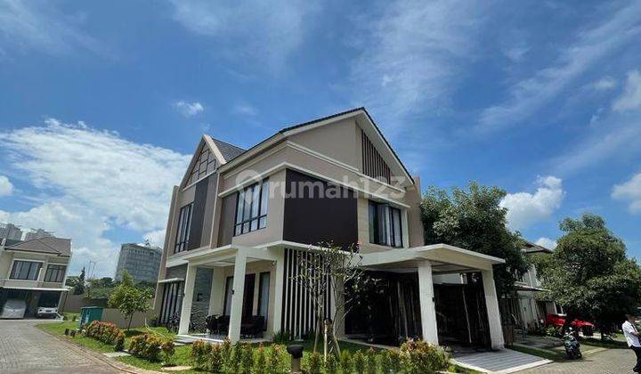 Rumah 2 Lantai Hoek Bangunan Mandiri di Bsd Eminent, Bsd City Tangerang 1