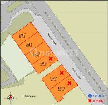 DIJUAL Tanah Komersil Latinos di Bsd City, Tangerang 800 m² Dekat Tol Dan Stasiun 2
