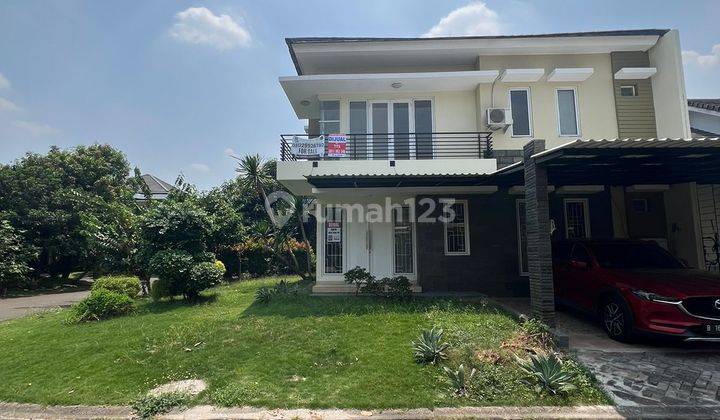 Rumah 2 Siap Huni Hook Lantai Semi Furnished SHM di Bsd Sevilla, Tangerang 1