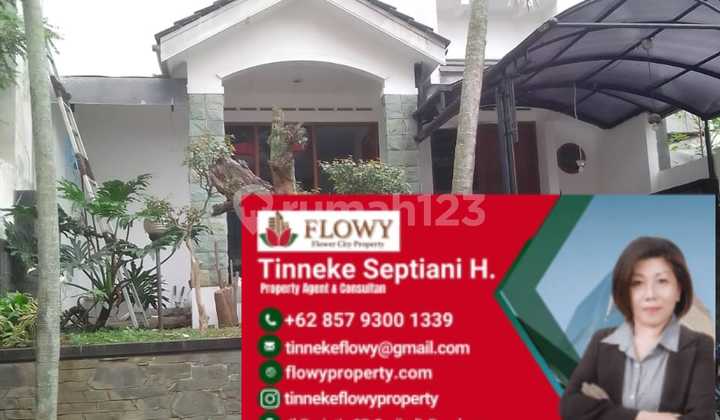 Sewa Rumah Full Furnish Siap Huni di Cluster Setra Duta Bandung 2