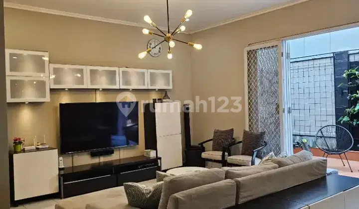 A 25 2-Story House, Semi-Furnished, Cluster Sevilla BSD