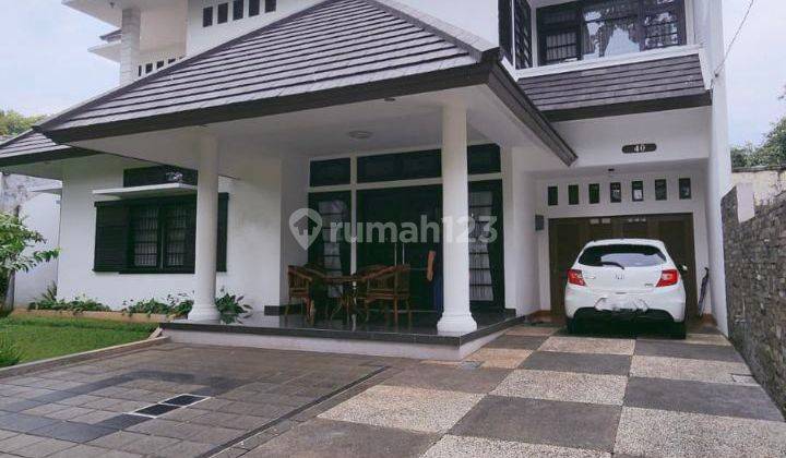 Rumah mewah full furnished tengah kota, sayap jl riau bandung 1