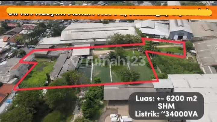 Dijual Tanah di Jln Hasyim Ashari, Tanah Tembus Sampai Kav Dpr