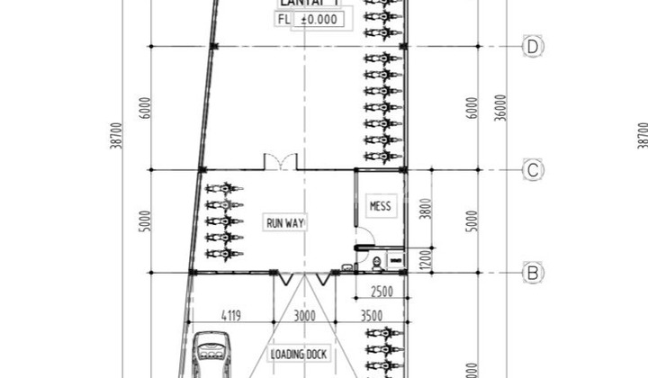 Land Only Calculated! Land and Building for Sale on Jl Ry Daan Mogot
