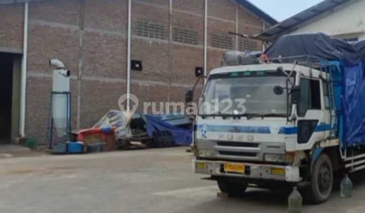 Dijual Pabrik di Budi Mulya Cikupa, Akses Kontainer 40Feet