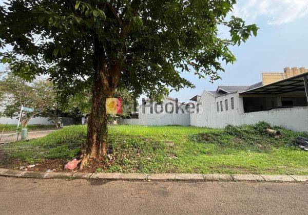 Dijual Kavling Hoek Kencana Loka BSD City Row Jalan Besar 5 Menit dari exit tol 2