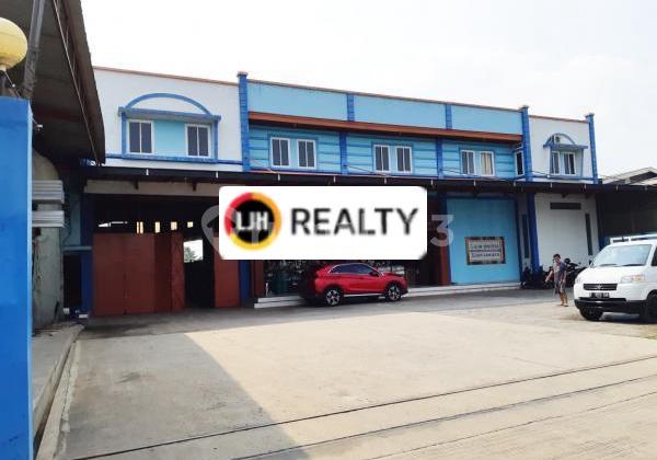 Land and Warehouse for Sale on Lapan Cisauk Main Road