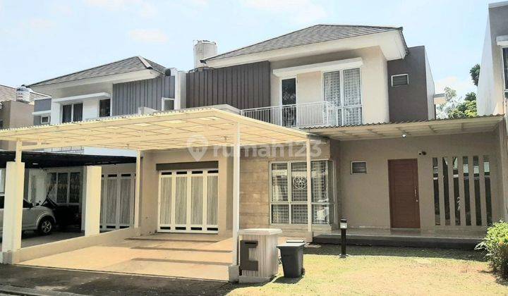 Rumah Sewa De Park Cluster Cajuputi BSD City Full Furnished 1