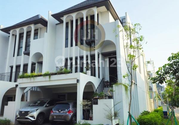 Dijual Rumah Hoek Aether Greenwich Park BSD City Full Furnished