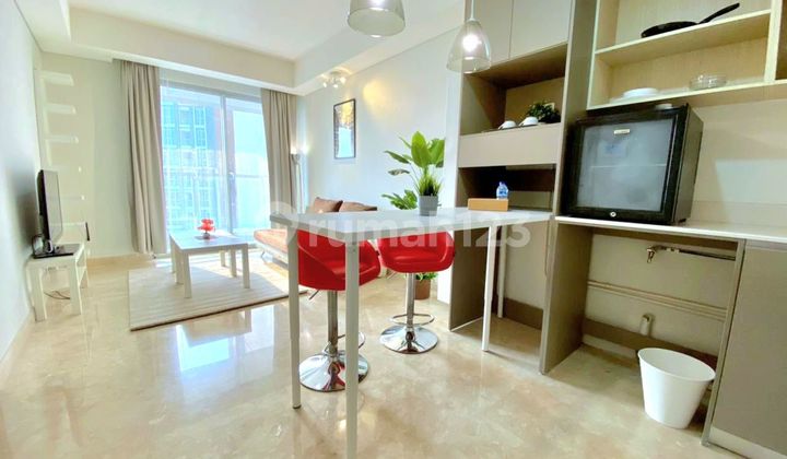 Apartment 1 bedroom furnished siap huni tower bahama goldcoast