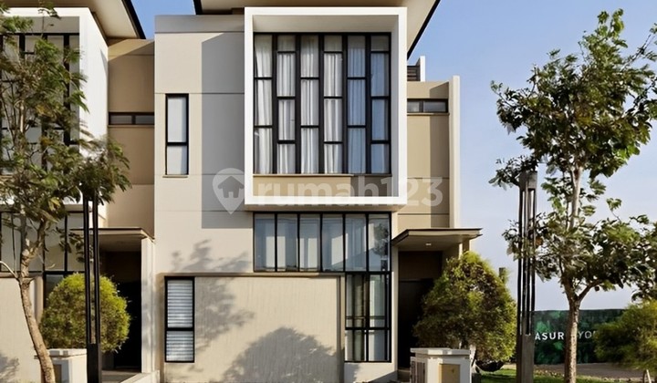 Corner house ready 12x14 168m Cluster Matana Asya JGC Jakarta Garden City