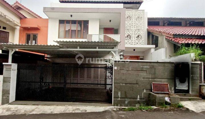 Turun Harga Dijual Rumah Bata Merah, Semi Furnished, Kokoh, Terawat, Siap Huni, Dalam Komplek Perumahan di Jalan Ratna, Dekat Tol Jatibening Dan Tol Jatiasih. Bebas Banjir. Strategis. 1