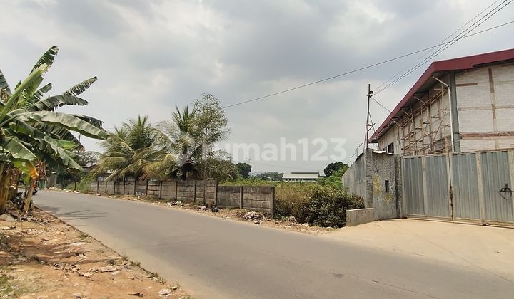 Kavling Industri Super Strategis di Jl Utama Branta Mulia Citeureup