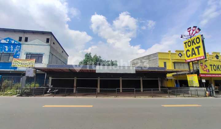Bangunan Komersil Super Strategis di Jl Raya Tajur Bogor