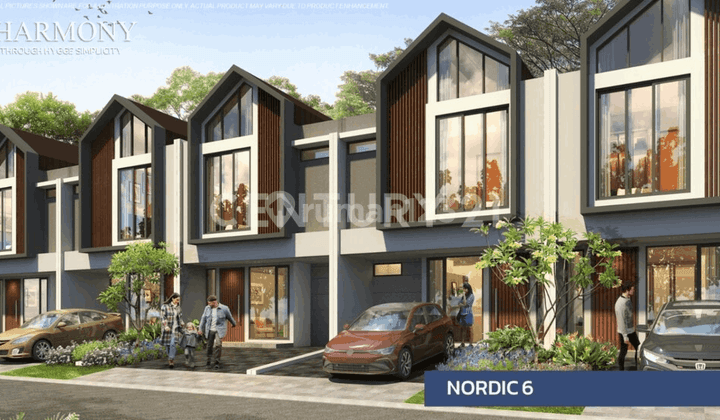 Rumah Brand New Tipe Sudut Kebayoran Nordic Bintaro Jaya Sektor 7 2