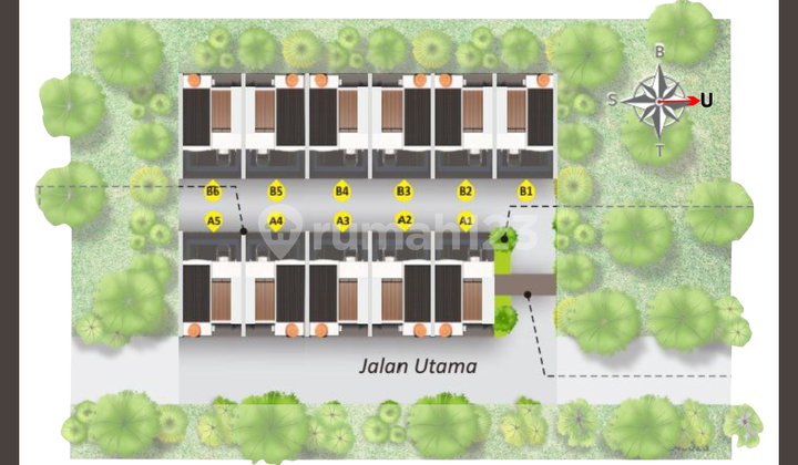 Rumah 2,5 Lantai With Rooftop Exclusive di Grand Depok City Rumah 2,5 Lantai With Rooftop Exclusive di Grand Depok City