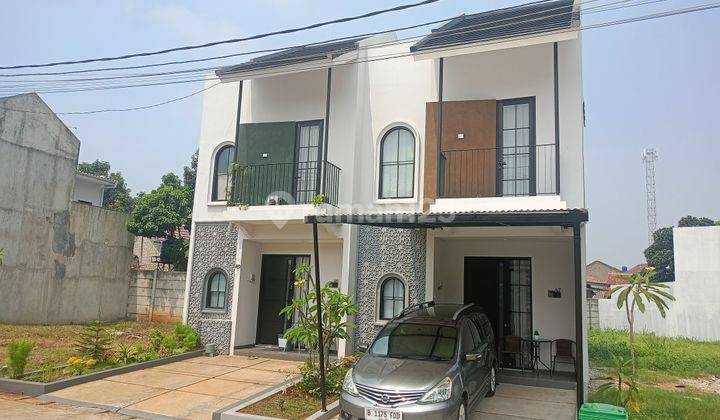 Rumah Eropa  2 Lt  Dp 0 % Allin Tol Serpong Cinere  2