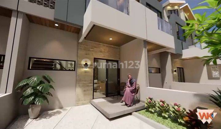 Rumah 2lt Mezanine Dp 0 Free Biaya2 Cirendeu P. Cabe 2