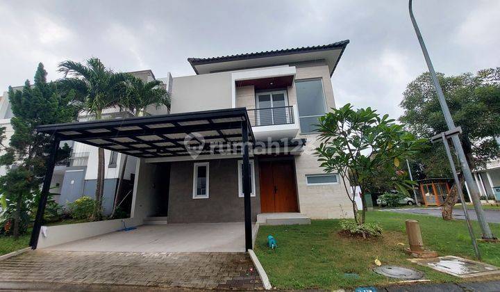 Rumah Hook Selatan Timur di Cosmo The Icon BSD Rumah Baru Jadi 1