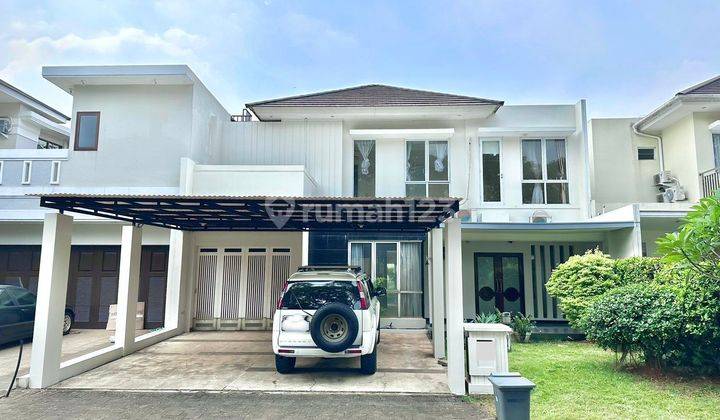 Rumah Hadap Taman Di Cajuputi De Park Bsd Good Deal 1