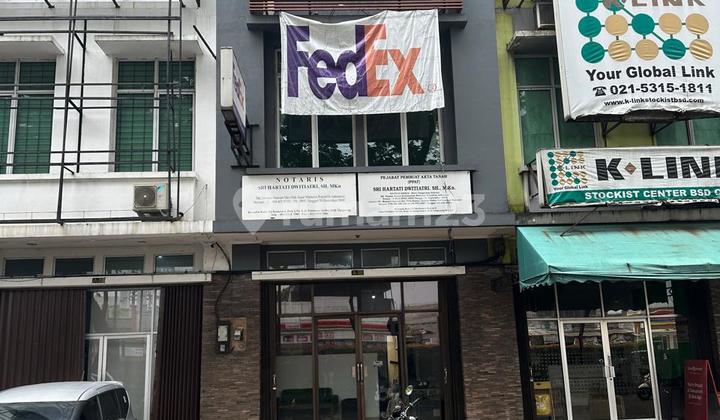 Dijual Ruko Hadap Jalan Raya Boulevard Bsd Bagus Lokasi Strategis