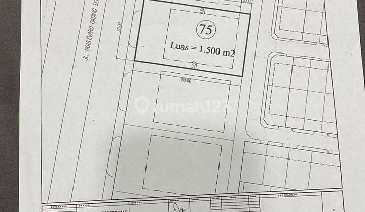 Disewakan Kavling Komersial Paramount Gading Serpong Tangerang 1