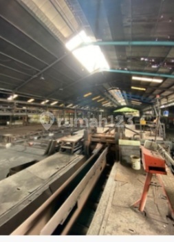 Pabrik Besi Dijual Cepat Cash Only di Tangerang