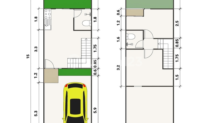 Rumah SHM Ready Unit Dekat Kampus Upn 2