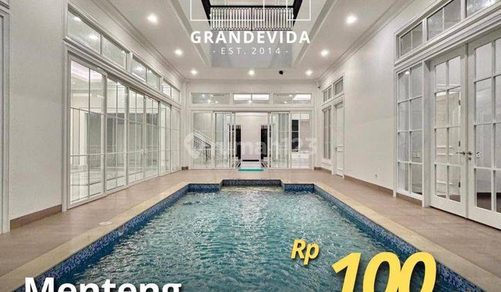 Dijual Rumah Luxurious Brand New House Semi Furnished Di Menteng 1