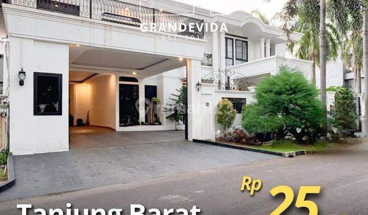 Dijual Rumah Mewah Semi Furnished Dlm Komplek Di Tanjung Barat  1